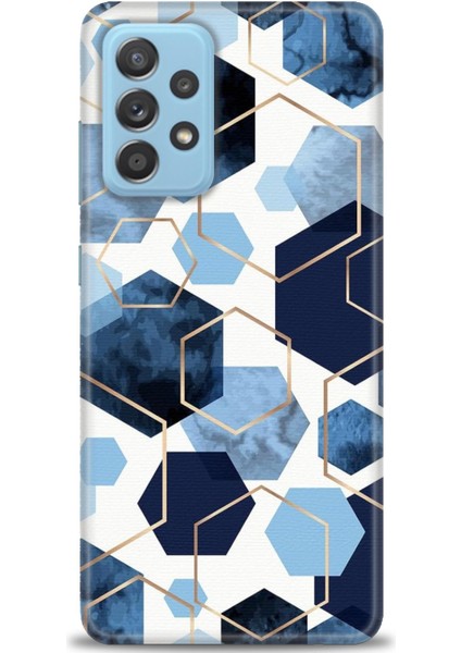 Samsung Galaxy A52S 5g Hd Baskılı Kılıf + Seramik Tam Kaplayan Ekran Koruyucu 324
