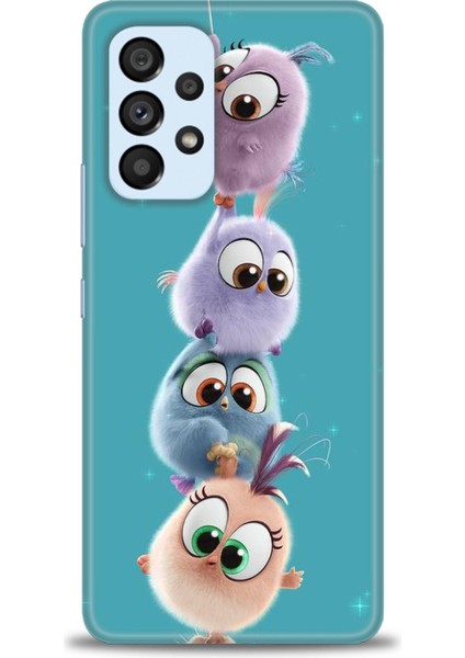 Samsung Galaxy A53 5g Hd Baskılı Kılıf + Seramik Tam Kaplayan Ekran Koruyucu 368