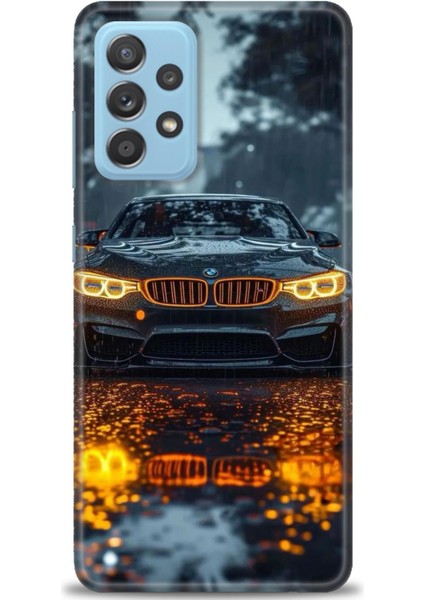 Samsung Galaxy A52S 5g Hd Baskılı Kılıf + Seramik Tam Kaplayan Ekran Koruyucu 488