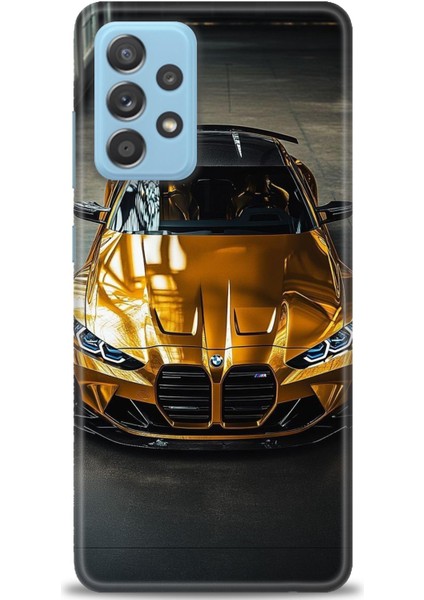 Samsung Galaxy A52S 5g Hd Baskılı Kılıf + Seramik Tam Kaplayan Ekran Koruyucu 489