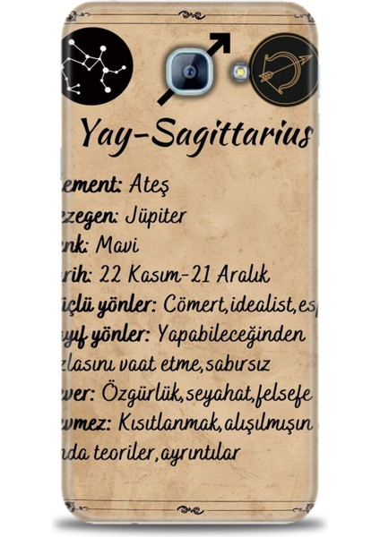 Samsung Galaxy A8 2016 Hd Baskılı Kılıf + Seramik Tam Kaplayan Ekran Koruyucu 474