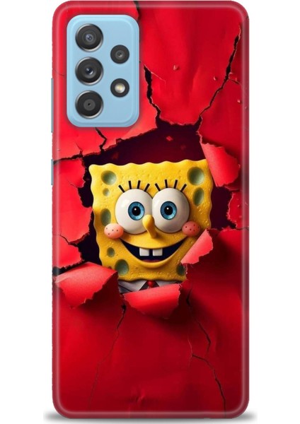 Samsung Galaxy A52S 5g Hd Baskılı Kılıf + Seramik Tam Kaplayan Ekran Koruyucu 458