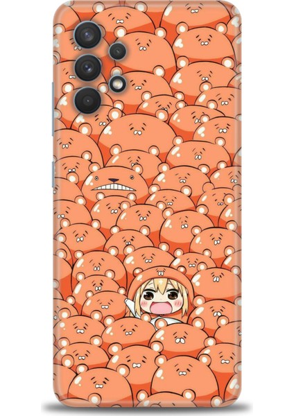 Samsung Galaxy A32 Hd Baskılı Kılıf + Seramik Tam Kaplayan Ekran Koruyucu 500