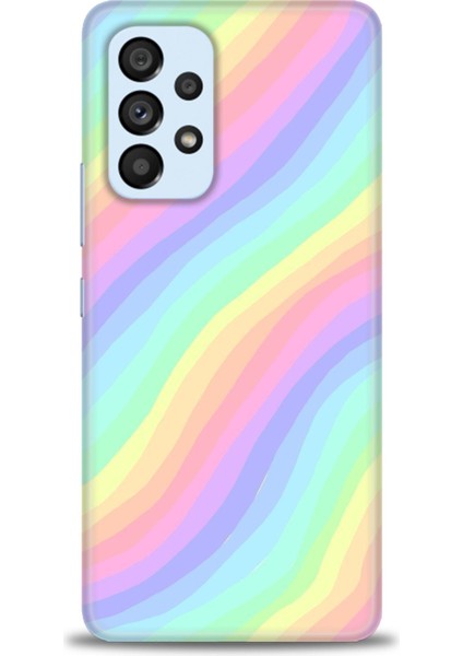 Samsung Galaxy A53 5g Hd Baskılı Kılıf + Seramik Tam Kaplayan Ekran Koruyucu 427
