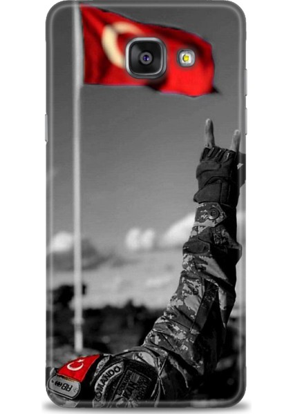 Samsung Galaxy A5 2016 Hd Baskılı Kılıf + Seramik Tam Kaplayan Ekran Koruyucu 35