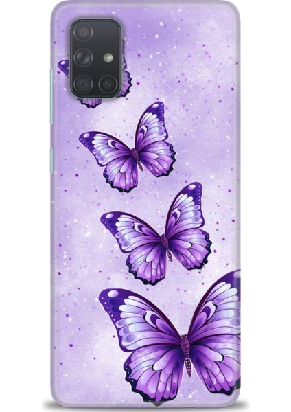 Samsung Galaxy A71 Hd Baskılı Kılıf + Seramik Tam Kaplayan Ekran Koruyucu 296