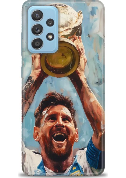 Samsung Galaxy A52S 5g Hd Baskılı Kılıf + Seramik Tam Kaplayan Ekran Koruyucu 14