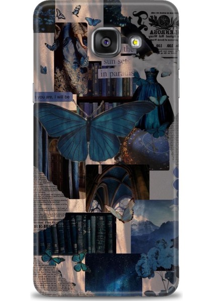 Samsung Galaxy A5 2016 Hd Baskılı Kılıf + Seramik Tam Kaplayan Ekran Koruyucu 207