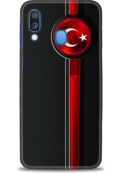 Samsung Galaxy A40 Hd Baskılı Kılıf + Seramik Tam Kaplayan Ekran Koruyucu 32