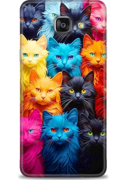 Samsung Galaxy A5 2016 Hd Baskılı Kılıf + Seramik Tam Kaplayan Ekran Koruyucu 70