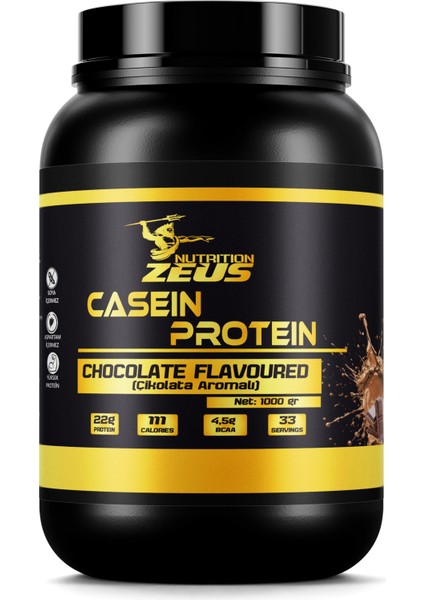 Casein Protein 1000 gr Çikolata Aromalı