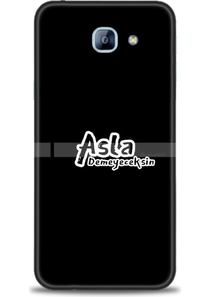 Samsung Galaxy A8 2016 Hd Baskılı Kılıf + Seramik Tam Kaplayan Ekran Koruyucu 397
