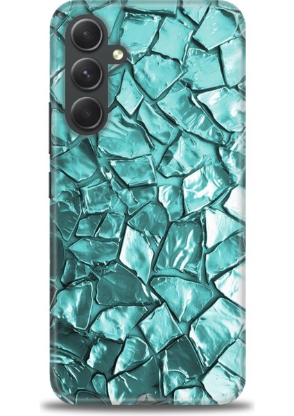 Samsung Galaxy A54 Hd Baskılı Kılıf + Seramik Tam Kaplayan Ekran Koruyucu 335