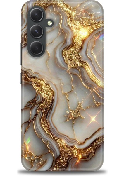Samsung Galaxy A54 Hd Baskılı Kılıf + Seramik Tam Kaplayan Ekran Koruyucu 313