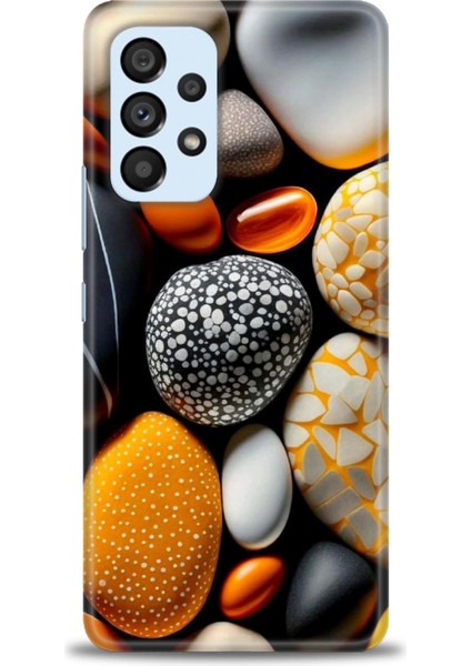 Samsung Galaxy A53 5g Hd Baskılı Kılıf + Seramik Tam Kaplayan Ekran Koruyucu 342
