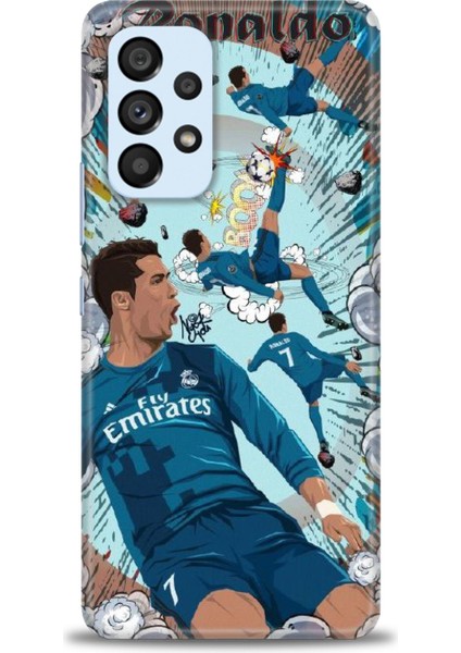 Samsung Galaxy A73 5g Hd Baskılı Kılıf + Seramik Tam Kaplayan Ekran Koruyucu 1
