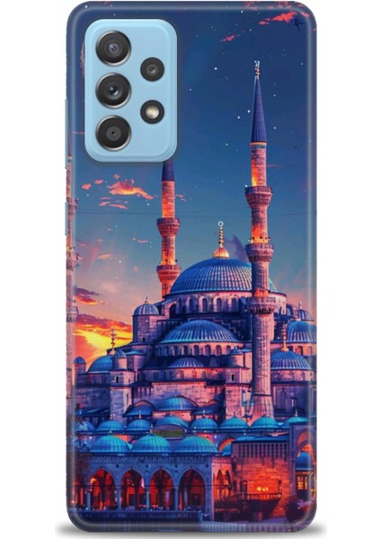 Samsung Galaxy A52S 5g Hd Baskılı Kılıf + Seramik Tam Kaplayan Ekran Koruyucu 227