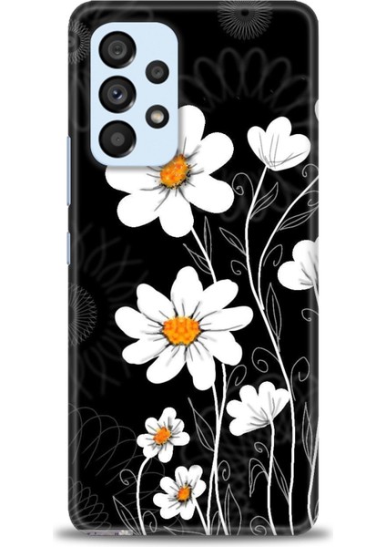 Samsung Galaxy A73 5g Hd Baskılı Kılıf + Seramik Tam Kaplayan Ekran Koruyucu 133