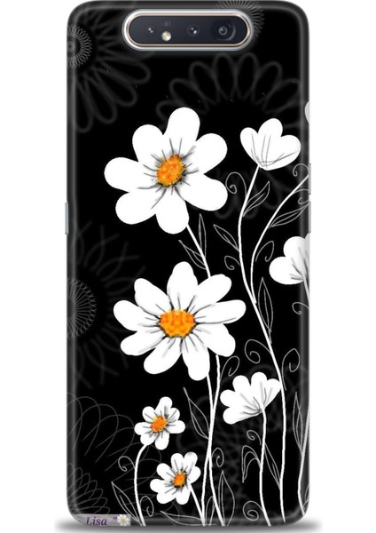Samsung Galaxy A80 Hd Baskılı Kılıf + Seramik Tam Kaplayan Ekran Koruyucu 133