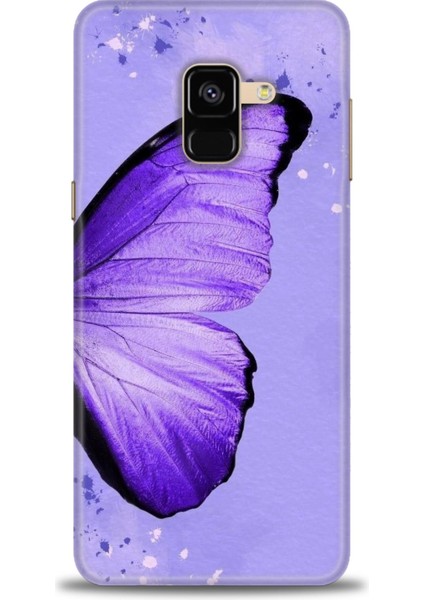 Samsung Galaxy A8 2018 Hd Baskılı Kılıf + Seramik Tam Kaplayan Ekran Koruyucu 299