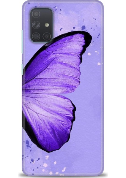 Samsung Galaxy A71 Hd Baskılı Kılıf + Seramik Tam Kaplayan Ekran Koruyucu 299