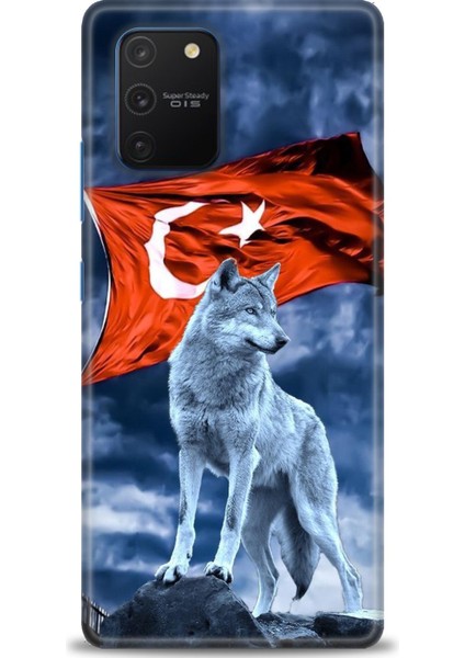 Samsung Galaxy A91 Hd Baskılı Kılıf + Seramik Tam Kaplayan Ekran Koruyucu 36