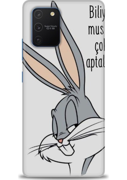Samsung Galaxy A91 Hd Baskılı Kılıf + Seramik Tam Kaplayan Ekran Koruyucu 153