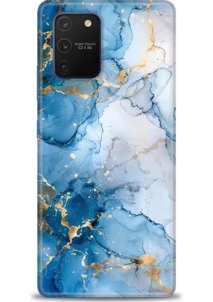 Samsung Galaxy A91 Hd Baskılı Kılıf + Seramik Tam Kaplayan Ekran Koruyucu 312