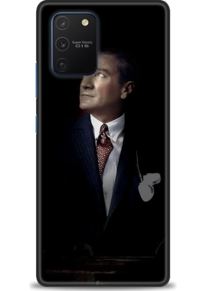 Samsung Galaxy A91 Hd Baskılı Kılıf + Seramik Tam Kaplayan Ekran Koruyucu 22