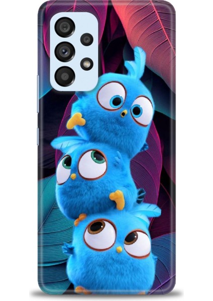 Samsung Galaxy A73 5g Hd Baskılı Kılıf + Seramik Tam Kaplayan Ekran Koruyucu 363
