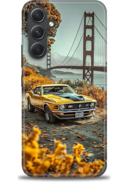 Samsung Galaxy A54 Hd Baskılı Kılıf + Seramik Tam Kaplayan Ekran Koruyucu 105