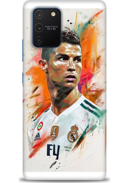Samsung Galaxy A91 Hd Baskılı Kılıf + Seramik Tam Kaplayan Ekran Koruyucu 7