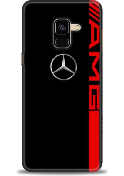 Samsung Galaxy A8 2018 Hd Baskılı Kılıf + Seramik Tam Kaplayan Ekran Koruyucu 373