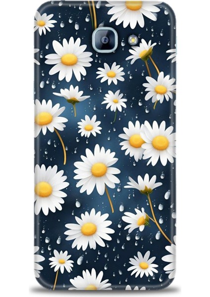Samsung Galaxy A8 2016 Hd Baskılı Kılıf + Seramik Tam Kaplayan Ekran Koruyucu 132