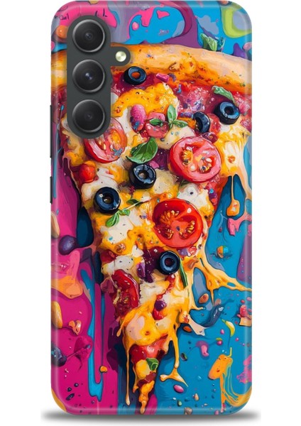 Samsung Galaxy A54 Hd Baskılı Kılıf + Seramik Tam Kaplayan Ekran Koruyucu 450