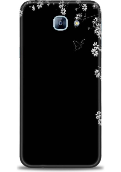 Samsung Galaxy A8 2016 Hd Baskılı Kılıf + Seramik Tam Kaplayan Ekran Koruyucu 140
