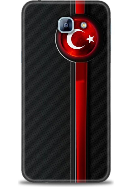 Samsung Galaxy A8 2016 Hd Baskılı Kılıf + Seramik Tam Kaplayan Ekran Koruyucu 32