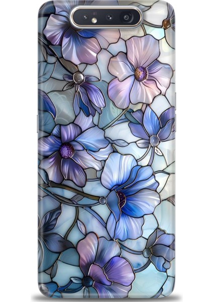 Samsung Galaxy A80 Hd Baskılı Kılıf + Seramik Tam Kaplayan Ekran Koruyucu 333