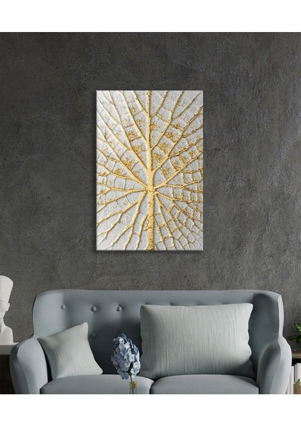 Soyut Beyaz Altın Ağaç Cam Tablo, Ev ve Ofis Duvar Dekoru, Hediyelik Büyük Temperli 4 mm Cam Tablo modelleri