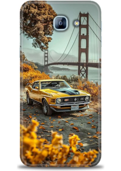Samsung Galaxy A8 2016 Hd Baskılı Kılıf + Seramik Tam Kaplayan Ekran Koruyucu 105