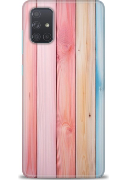 Samsung Galaxy A71 Hd Baskılı Kılıf + Seramik Tam Kaplayan Ekran Koruyucu 433