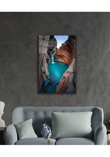 Doğa Şelale 4mm Dayanıklı Cam Tablo Temperli Cam fiyatları