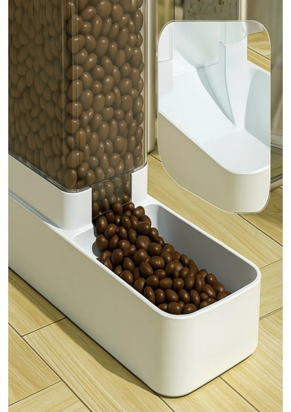 Otomatik Kedi ve Köpek Mama Su Kabı Sebili Pınarı 2'li Set Mama 2.1 kg Su Kasesi 3.8 Lt Kapasite modelleri