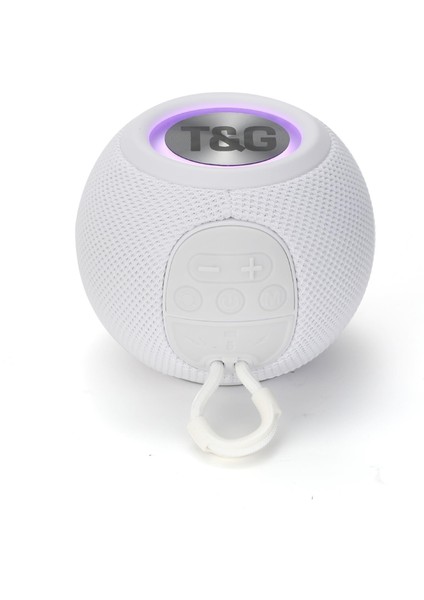 Dış Ortam Radyolu Bluetooth Hoparlör - Beyaz