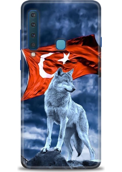 Samsung Galaxy A9 2018 Hd Baskılı Kılıf + Seramik Tam Kaplayan Ekran Koruyucu 36