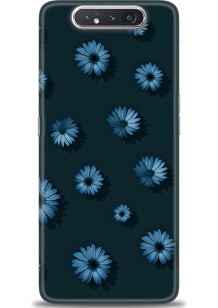 Samsung Galaxy A80 Hd Baskılı Kılıf + Seramik Tam Kaplayan Ekran Koruyucu 136