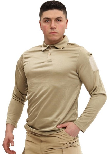 Polo Yaka Uzun Kol Taktik T-Shirt modelleri