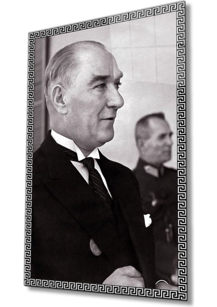 Atatürk Cam Tablo 4 mm Dayanıklı Temperli Cam