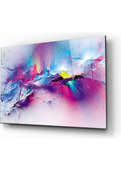 Soyut Cam Tablo 4mm Dayanıklı Temperli Cam