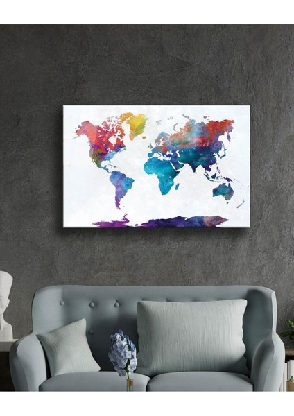 Dünya Haritası 52 Cam Tablo fiyatları